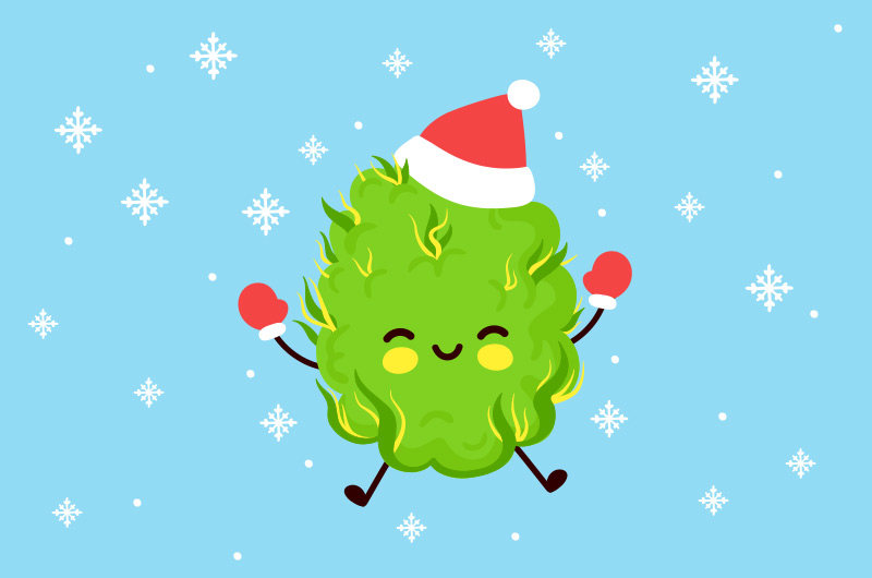 Merry Marijuana! Wie dein Weihnachten aussehen könnte, wenn‘s legal wär