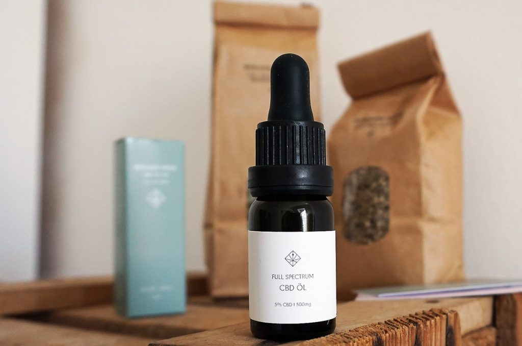 Vollspektrum Full Spectrum CBD Öl 5% Berliner Wiese