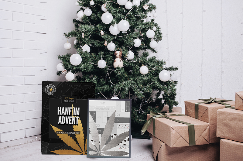 Weihnachtsvorfreude mit dem Hanf-Adventskalender von Hanf Magazin