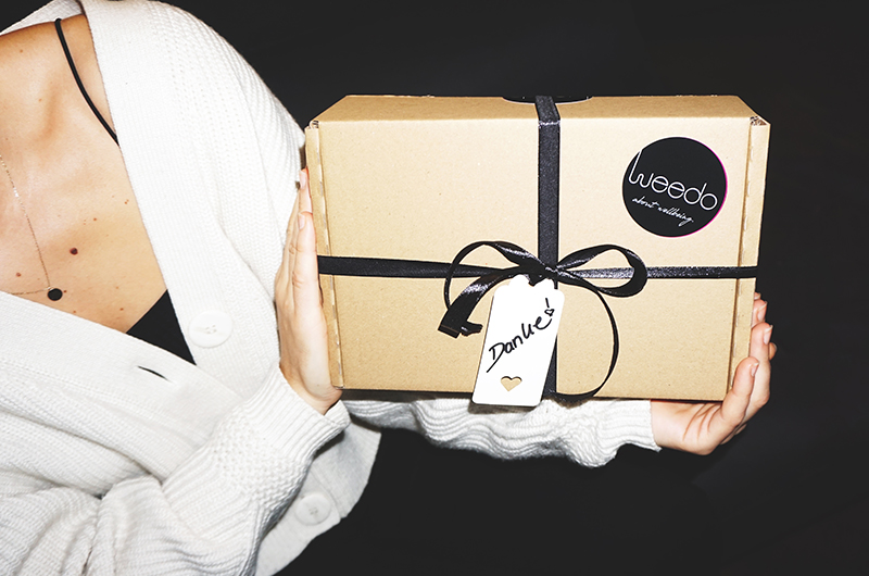 Wir sagen Danke: mit unserer exklusiven Weedo Gift Box